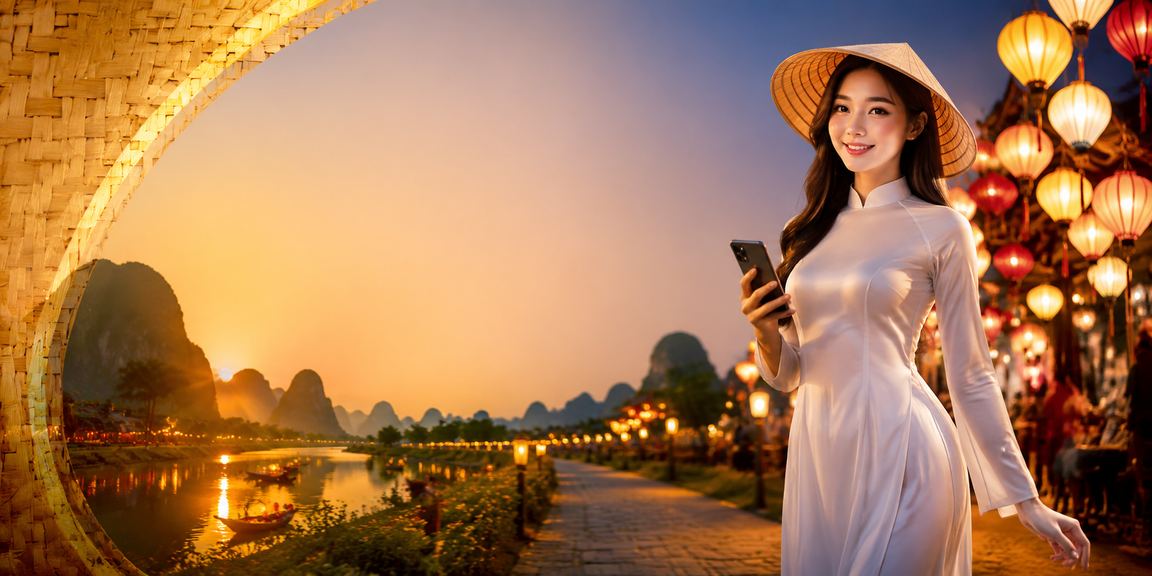 Người dùng đăng nhập trên điện thoại tại Việt Nam